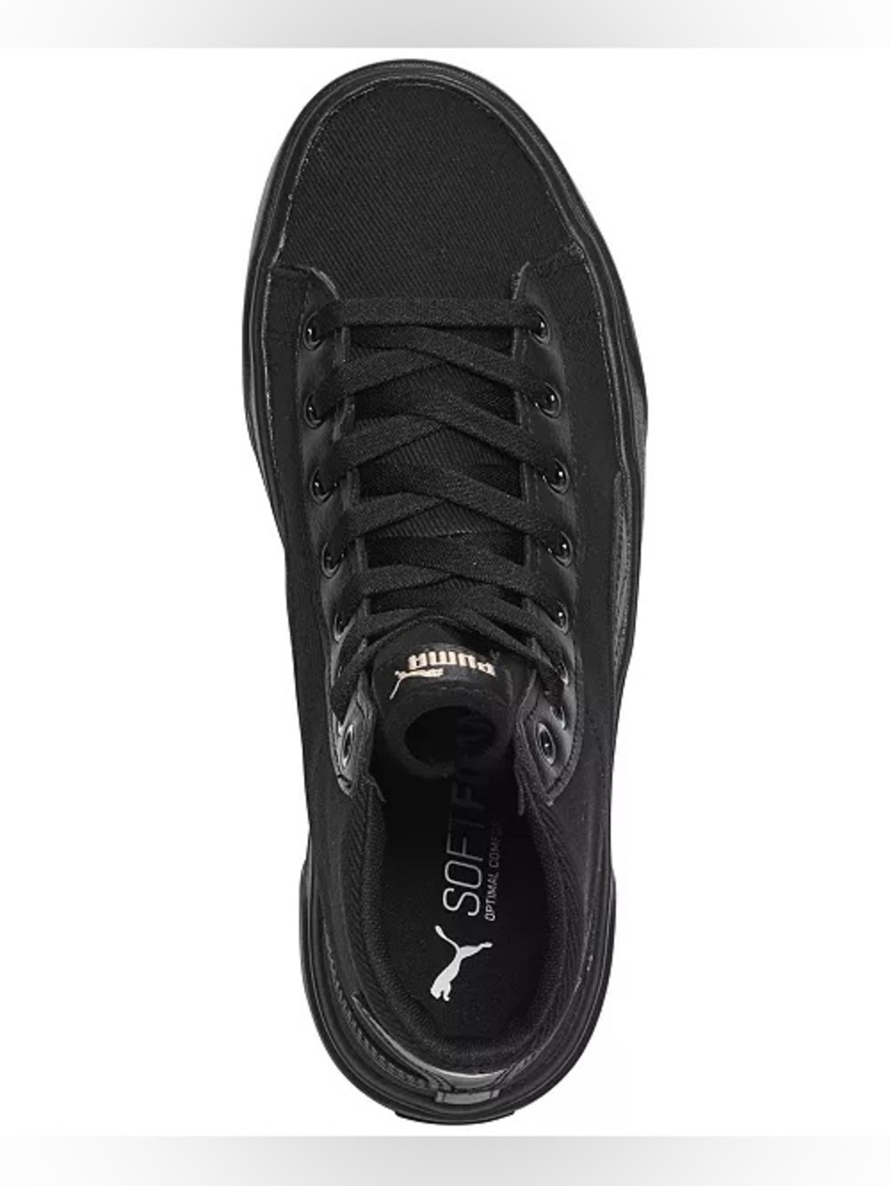 PUMA WOMEN’S KAIA HI TOP PLATFORM SNEAKERS – BLACK SIZE 9.5 (NEW WITH TAGS) B9 - Picture 6 of 8